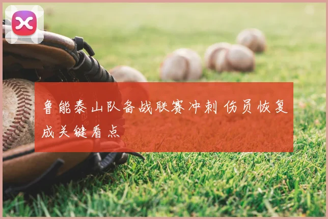 鲁能泰山队备战联赛冲刺 伤员恢复成关键看点